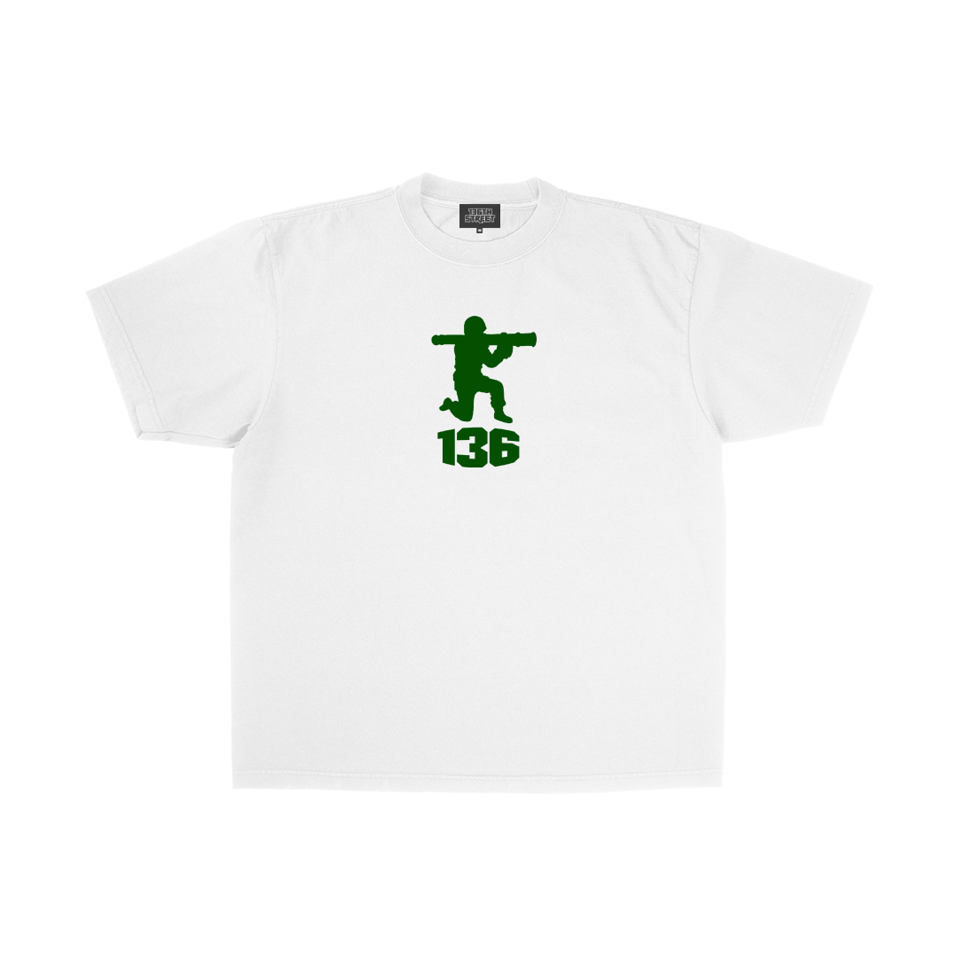 BAZOOKA 136 TEE (WHITE)