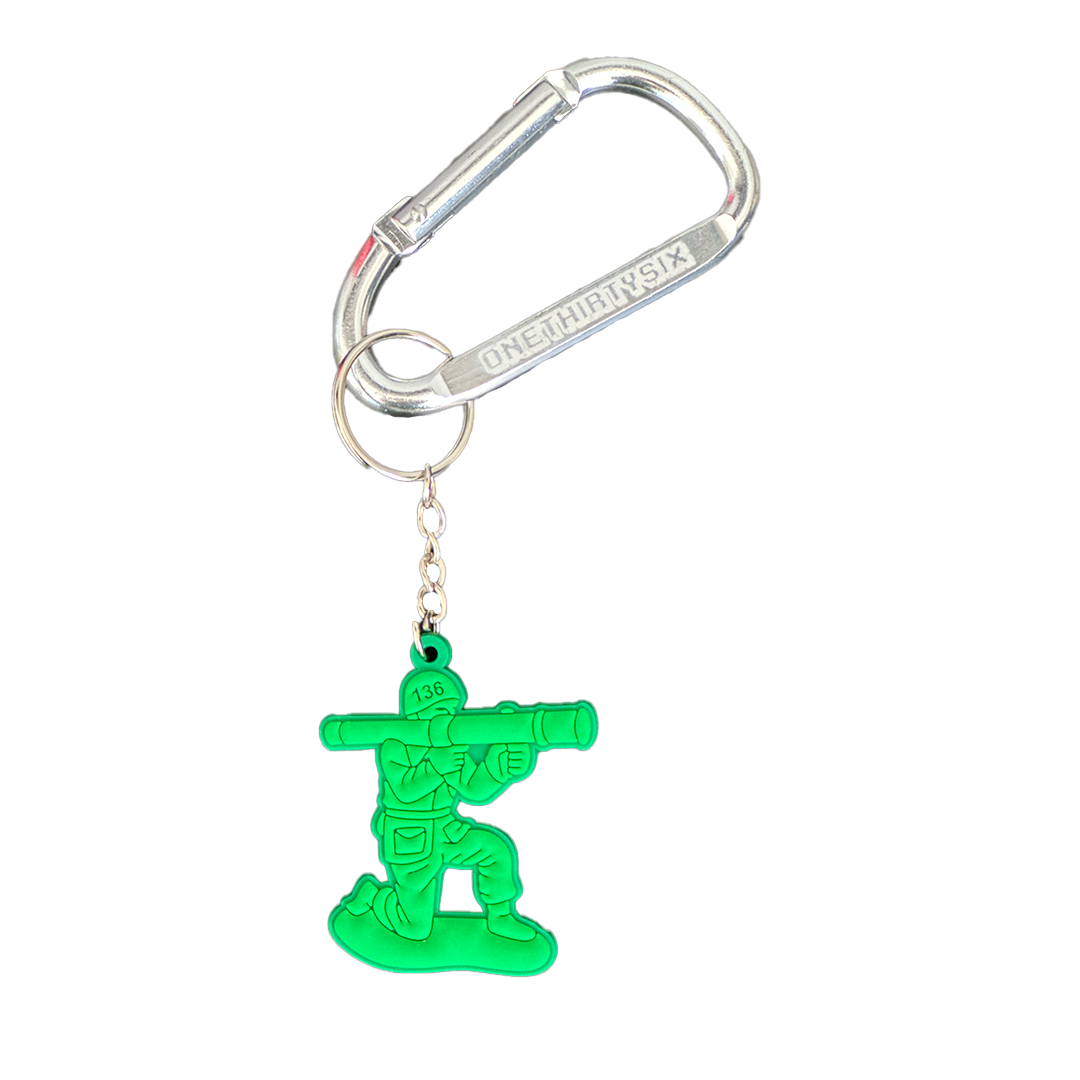 BAZOOKA KEYCHAIN/CARABINER