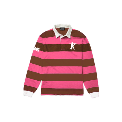 BAZOOKA POLO (PINK/BROWN)
