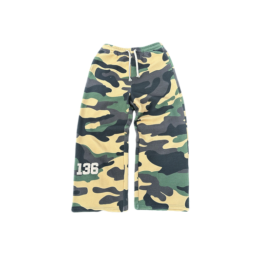 136 WAFFLE KNIT CAMO 'PANTS'