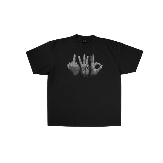 136 MIDDLE FINGER TEE